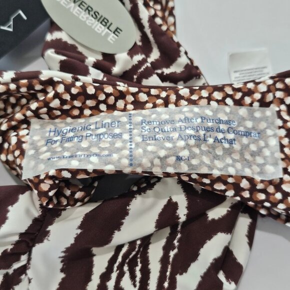 La Blanca Fierce Lines Reversible Side Shirred Hipster Bottom - Picture 11 of 14